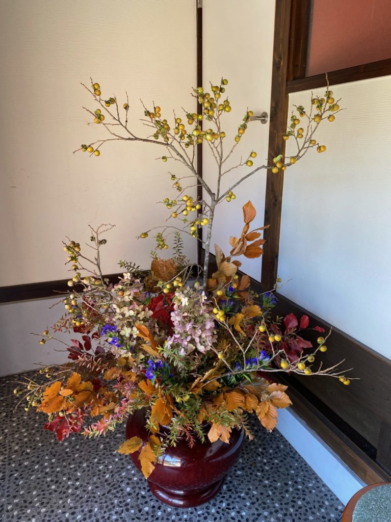 季節感に応じた花材選び⑤～晩秋を表現する～