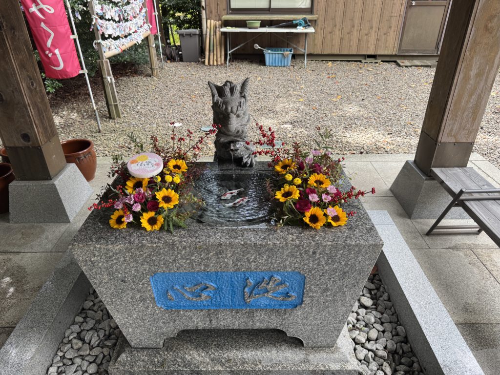 完成:花手水全体図